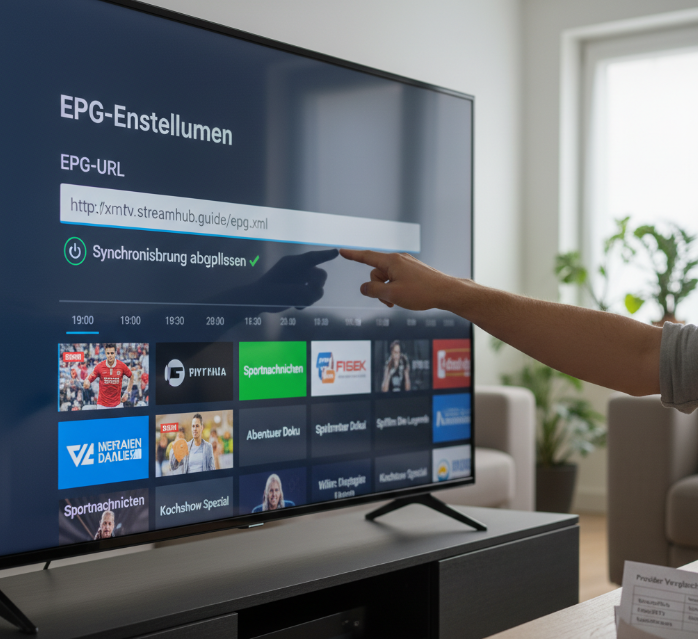 Senderliste einrichten und verwalten Mit einer gut organisierten Senderliste wird IPTV erst richtig komfortabel. In diesem Cluster lernst du, wie du Playlists lädst, Favoriten sortierst und EPG-Daten einbindest.